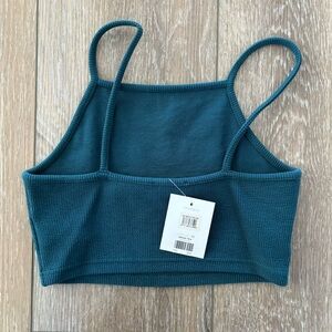 NWT Topshop Ribbed Cropped Tank